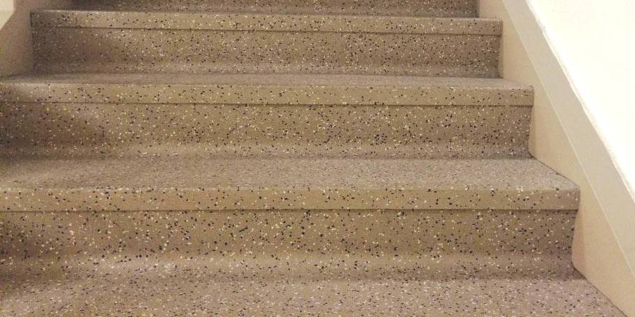 trap bekleden met vinyl